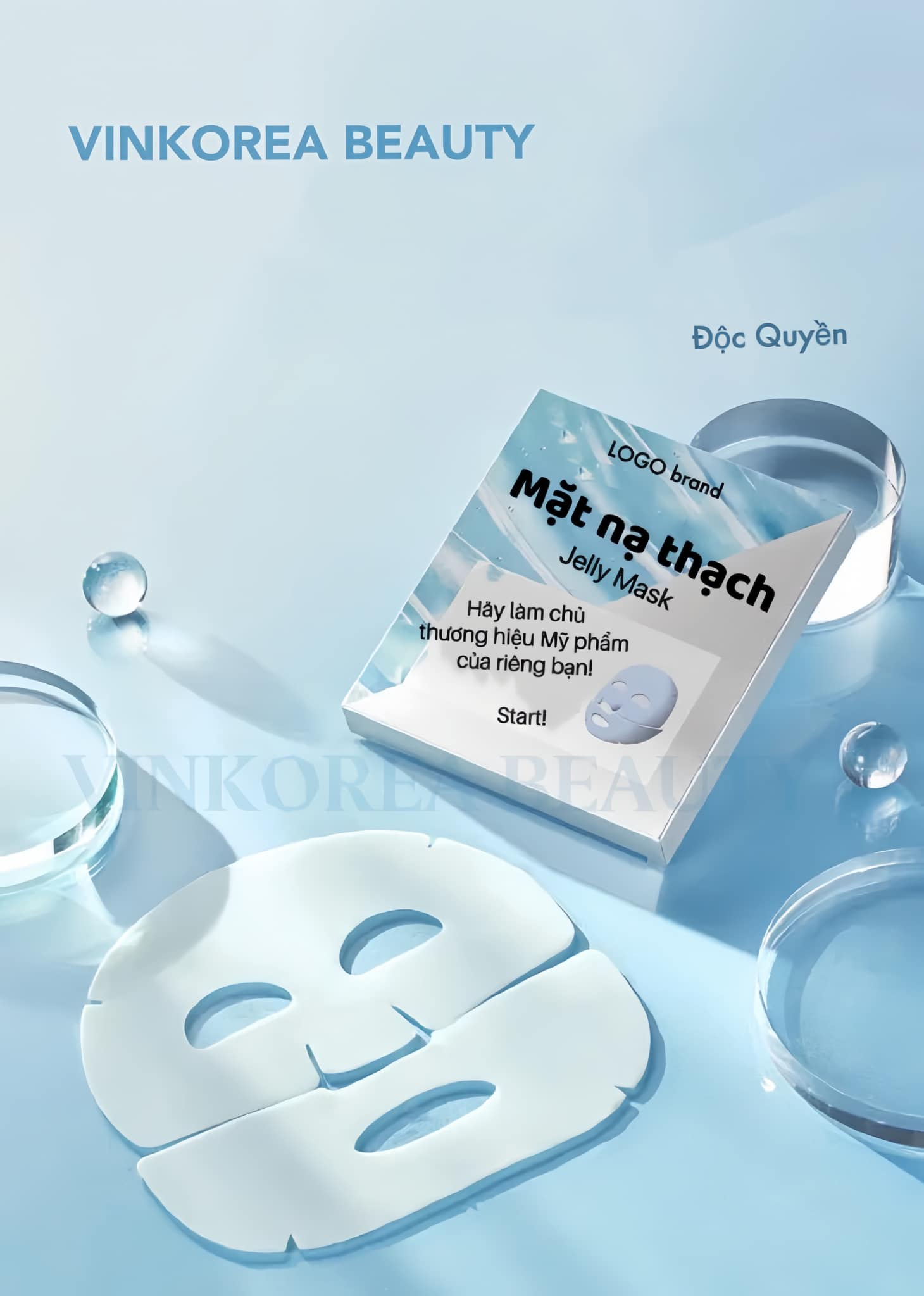 gia công sản xuất mặt nạ thạch tại hàn quốc