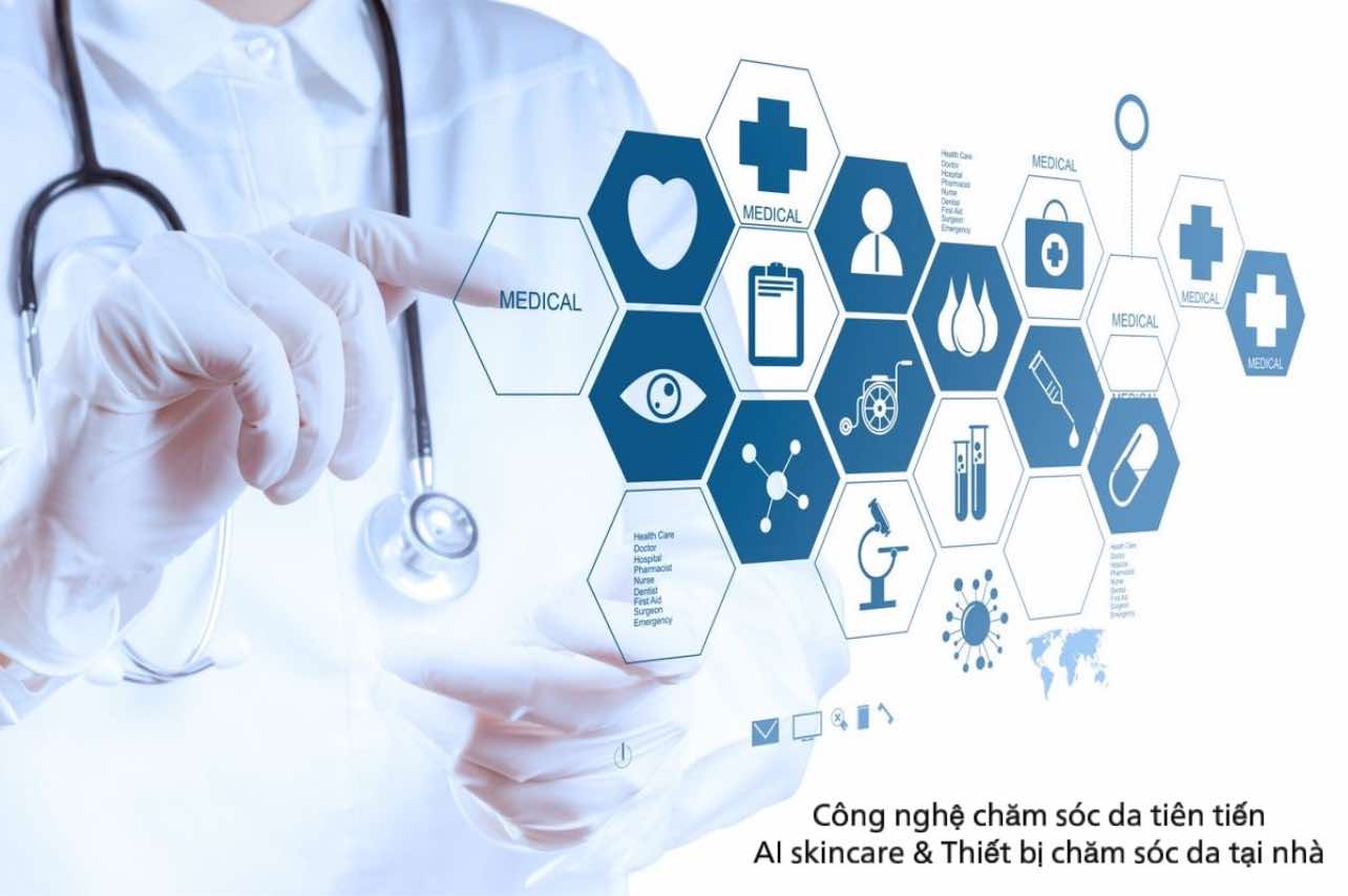 AI skincare và thiết bị chăm sóc da tại nhà
